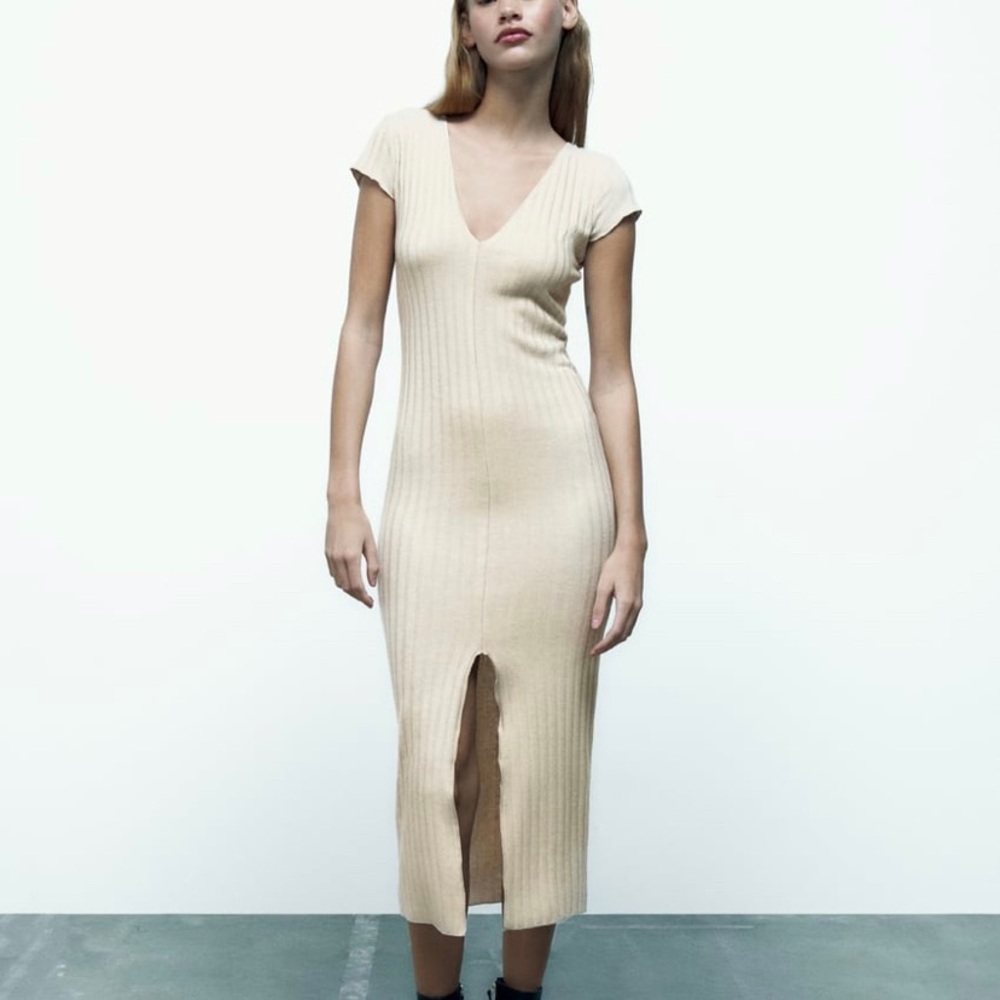 NWT Zara cream Dress